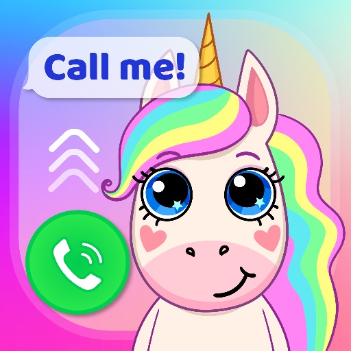 Fake Call Unicorn Prank Games Mod  logo