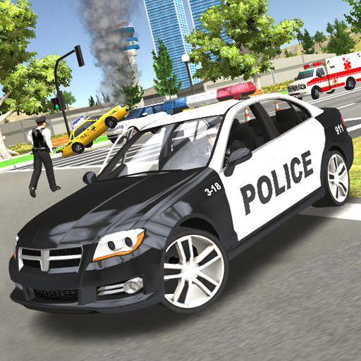 Police Car Chase Cop Simulator Mod  logo