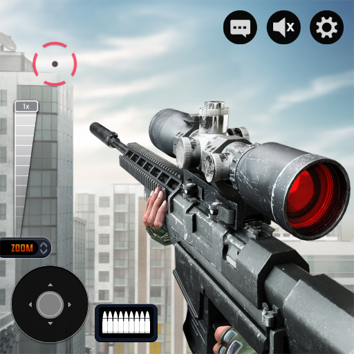 Sniper 3D Mod  logo